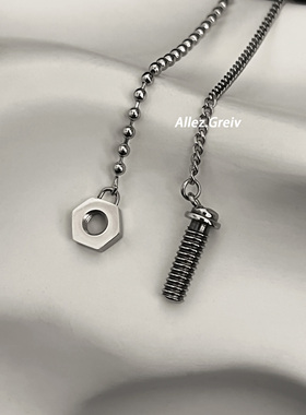 钛钢钛钢拼接男生螺丝