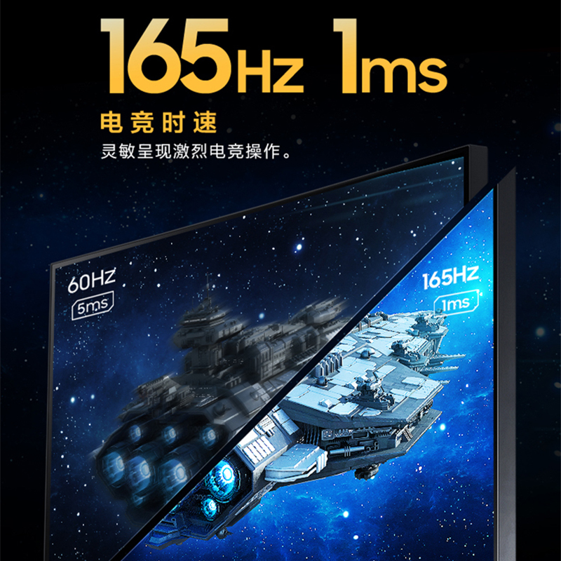 三星32英寸2K165HZ电竞显示器S32AG520PC电脑台式游戏升降旋转144 - 图2