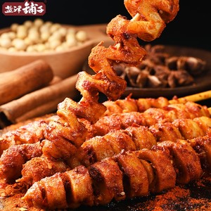 盐津铺子烤面筋辣条儿时经典童年面筋串零食麻辣零食小吃休闲食品