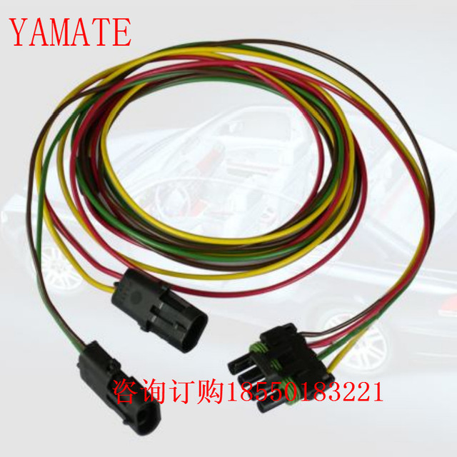 Car wiring harness plug conductive paste to prevent poor contact