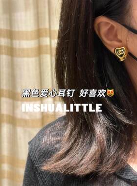 新款爱心字母项链/戒指/耳钉女