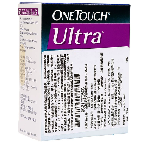 [Официально уполномочен] Johnson & Johnson Stable Blood Globe Test Paper 50 Тестовая бумага Packal Easy Type Applications