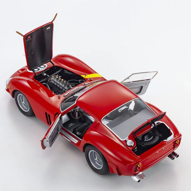 京商1:18 法拉利250GTO 合金仿真全开跑车模型成品摆件收藏礼物 - 图1