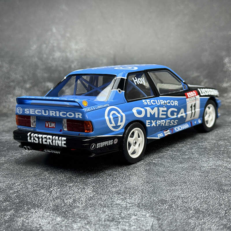 SOLIDO 1/18 宝马 BMW E30 M3 BTCC 1991 #11 合金汽车模型仿真 - 图0