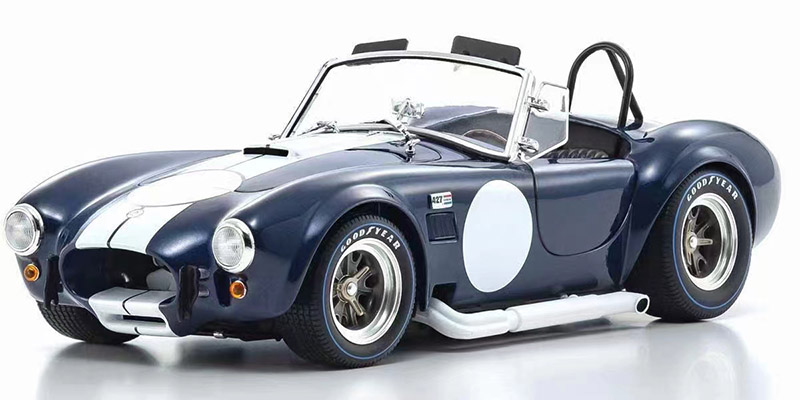 京商kyosho 1:18 谢尔比 427S/C 眼镜蛇 Shelby Cobra 合金车模型 - 图2