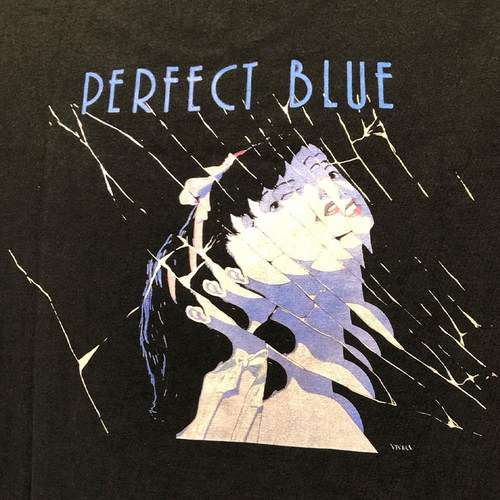 Perfect Blue未麻的部屋日系动漫今敏vintage复古纯棉男女短袖T恤 - 图2