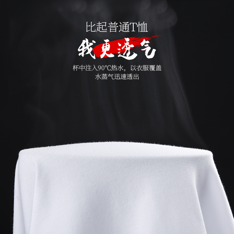 短袖t恤男夏季纯棉2024新款青少年初中生高中生学生男款宽松半袖