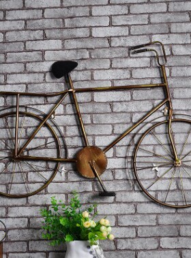 壁挂自行车单车酒吧餐厅墙饰装饰
