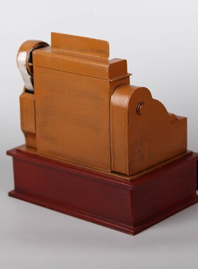 复古怀旧店铺酒吧吧台收银机模型