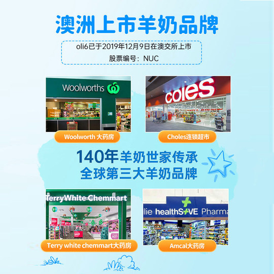 Сухое козье молоко для младенцев, улучшенная версия трехступенчатой питательной смеси