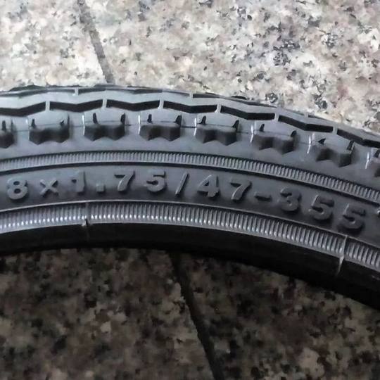 18寸折叠儿童自行车轮胎朝阳47-355/18X1.75外胎内胎骑行配件包邮
