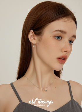 EBFS925银简约铃铛圆珠百搭项链