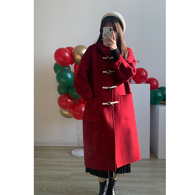 【多个款式】学院风韩国双面羊绒大衣