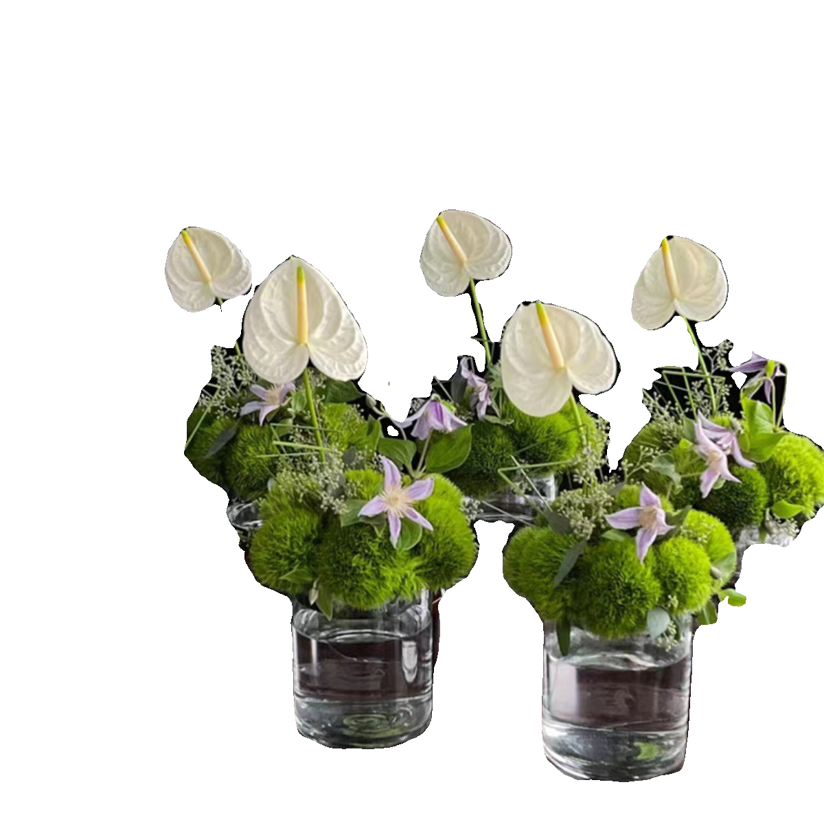 简约现代圆柱形透明玻璃花瓶插室内商业桌面花民宿前台装饰摆件,淘宝优惠券,粉丝福利购,淘宝优惠卷