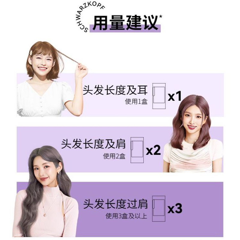 施华蔻染发膏斐丝丽泡泡染发乳在家染发色亮丽持久颜色潮流染发剂,淘宝优惠券,粉丝福利购,淘宝优惠卷