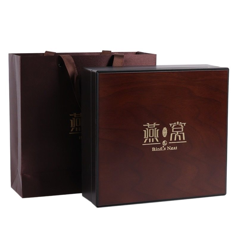 新款天然燕窝包装盒大气50克100克250克溯源码燕窝礼盒礼品盒木盒,淘宝优惠券,粉丝福利购,淘宝优惠卷
