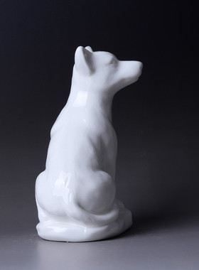 陶瓷摆件乔迁生肖狗工艺品