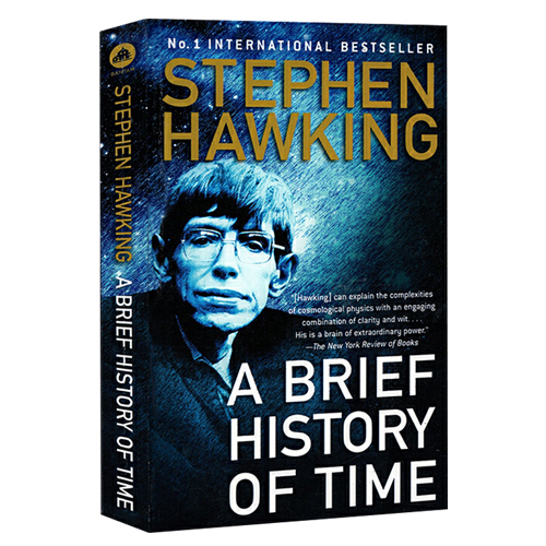 时间简史 英文原版 A Brief History of Time史蒂芬霍金Stephen Hawking 宇宙知识 自然科学 科普读物 搭万物简史 自私的基因 - 图0