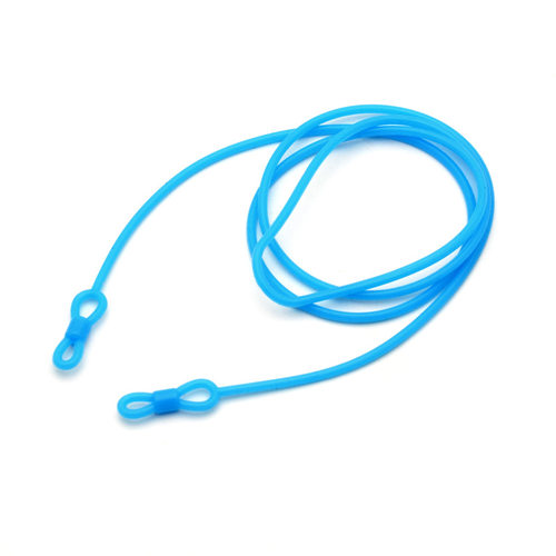 硅胶眼镜绳止滑套款挂绳硅胶男女糖果色简约眼镜绳伸缩弹力眼镜绳 - 图3