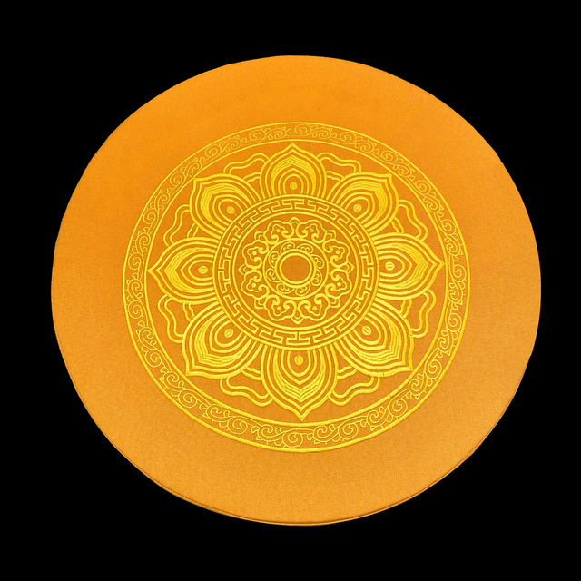 Meditation cushion meditation cushion linen round coconut palm worship mat