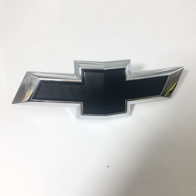 适用于雪佛兰科鲁兹改装黑色中网标志后备箱盖标尾门标前车标