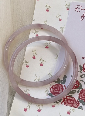 干枯玫瑰叮当镯温柔古风少女礼物