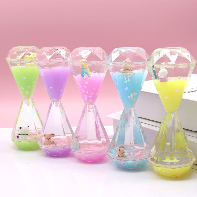 创意新款钻石油漏沙漏儿童房桌面摆件送学生毕业开学礼物可爱礼品,淘宝优惠券,粉丝福利购,淘宝优惠卷