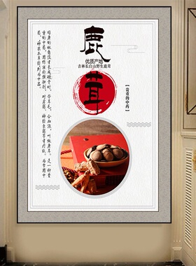 中医文化立体海报墙壁画