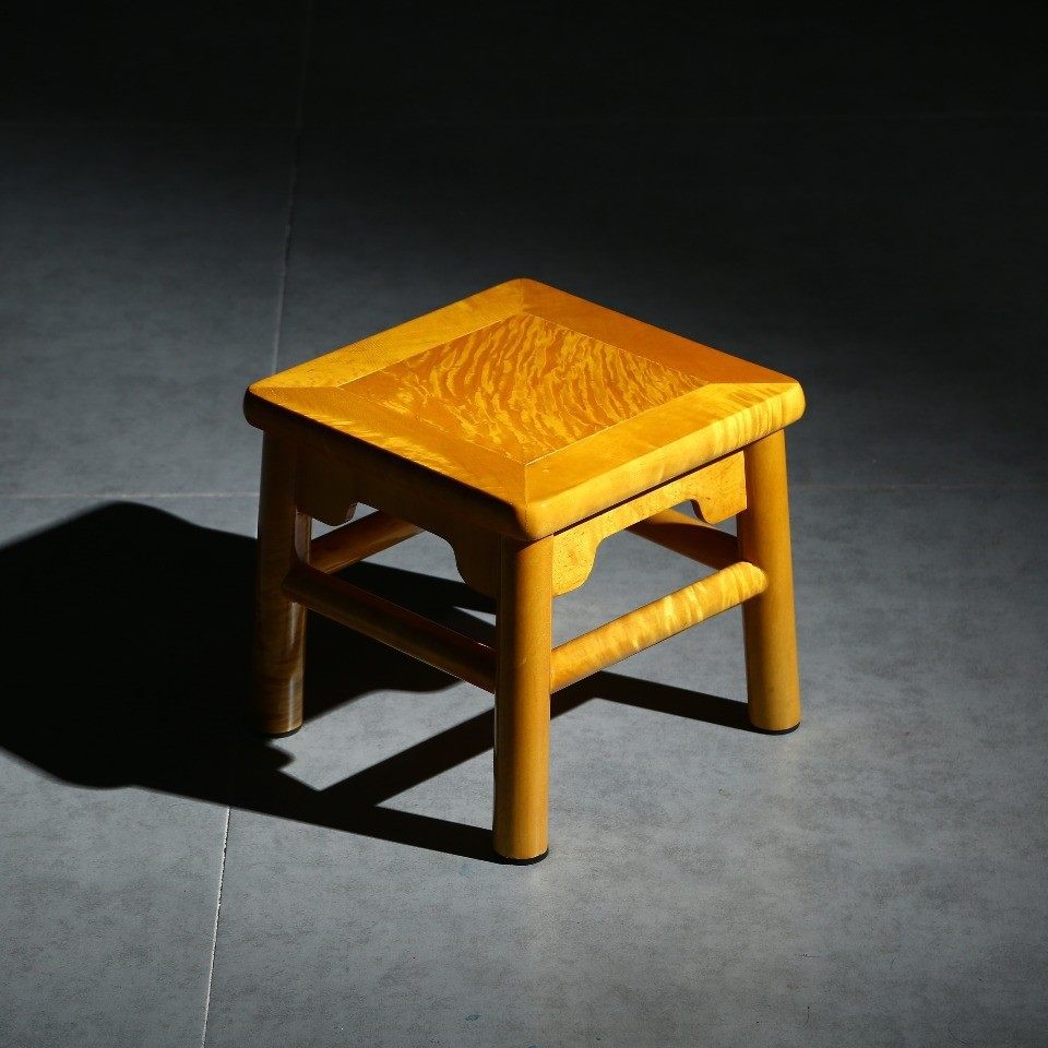 金匠大作金丝楠方凳子中式实木富贵凳矮款儿童家用小板凳换鞋凳子,淘宝优惠券,粉丝福利购,淘宝优惠卷