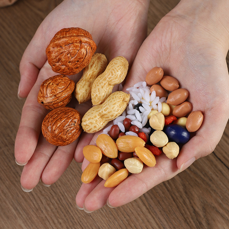 仿真五谷杂粮假食物大米莲子红豆咖啡豆玉米花生米红枣腰果葡萄干,淘宝优惠券,粉丝福利购,淘宝优惠卷