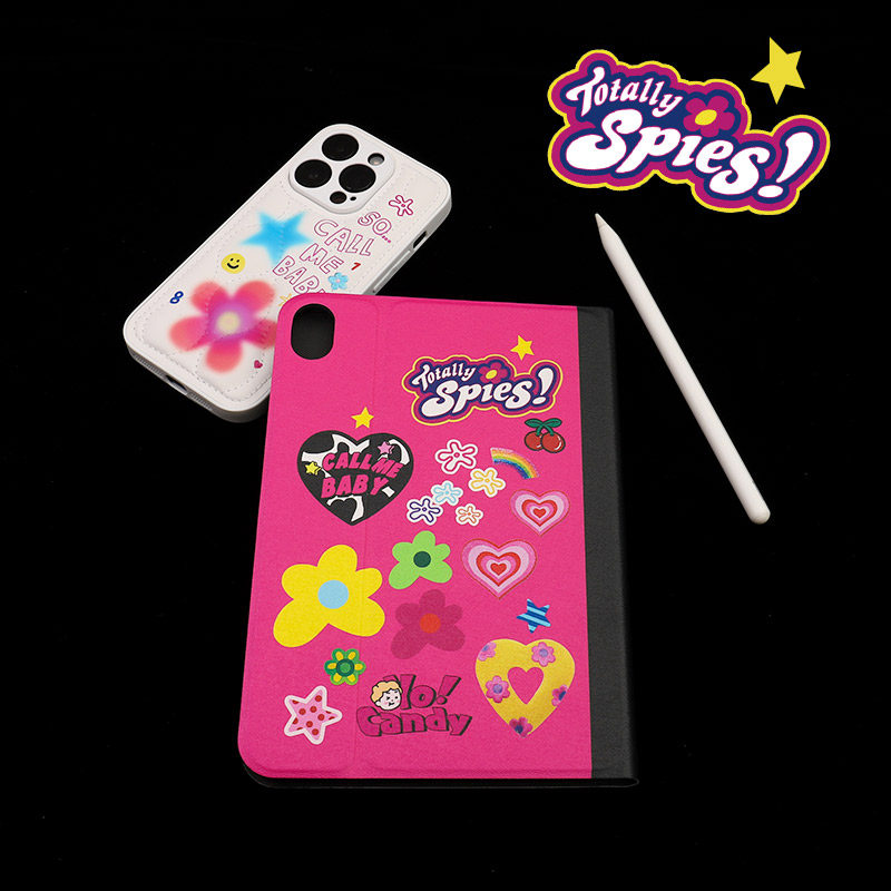 电影作业本美式iPad保护壳磁扣亚克力笔槽10.2Pro11寸129复古美剧air67mini7pro24ipad11/13寸2025款,淘宝优惠券,粉丝福利购,淘宝优惠卷