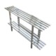 Iron multi-layer floor-standing flower shelf for outdoor balcony