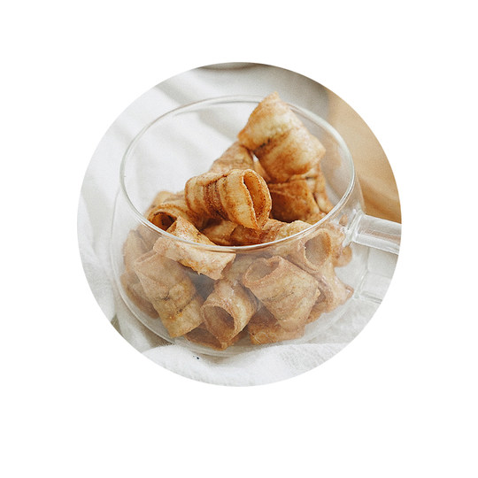 夏午三点 香蕉卷脆好吃的网红零食小吃椒盐味冬阴功香蕉干120g