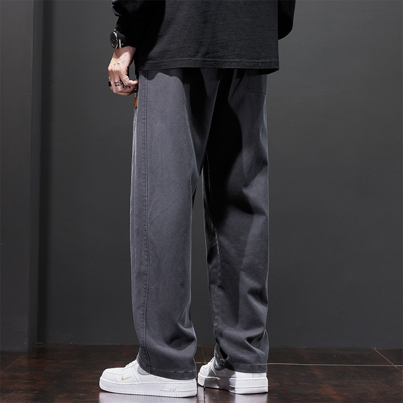 撤柜撤标(D)秋冬加绒加厚男士休闲裤抽绳时尚百搭保暖宽松直筒裤,淘宝优惠券,粉丝福利购,淘宝优惠卷