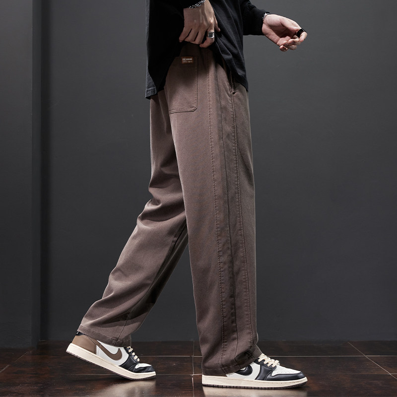 撤柜撤标(D)秋冬加绒加厚男士休闲裤抽绳时尚百搭保暖宽松直筒裤,淘宝优惠券,粉丝福利购,淘宝优惠卷