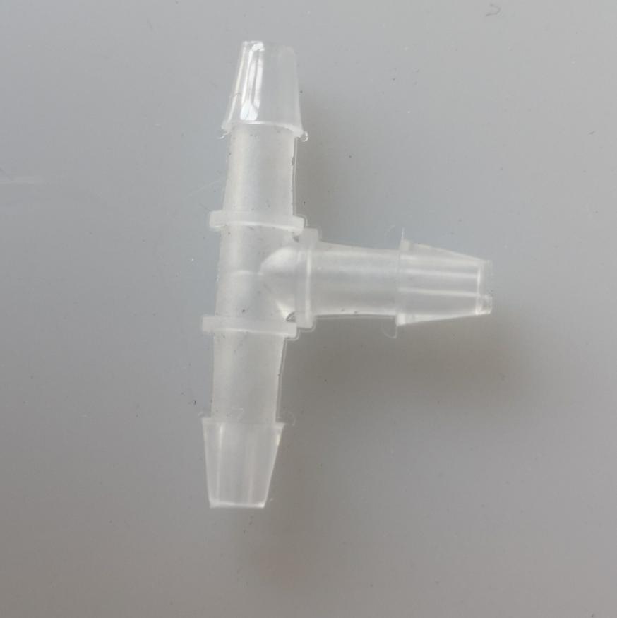 硅胶管3-6MM PP转接头聚丙烯三通弯头变径接头特氟龙管FEP气