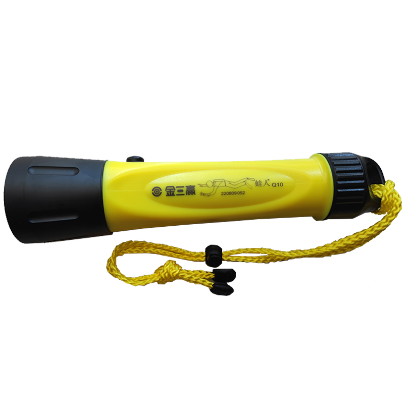 金三赢Q10L专业潜水手电筒强光防水户外超亮远射LED充电水下照明 - 图3