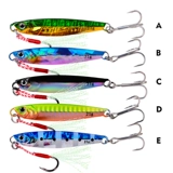 Железная пластина Luya vend Fish Night Light ваучер с двойным крючком железной пластина металлическая баббон бионическая поддельная приманка тонущая рыбалка для рыбалки с водой рыбалка