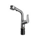 Jomoo basin faucet pulls and double sprays to stop water with one click