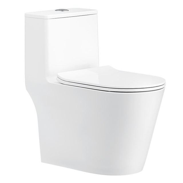 Jomoo bathroom siphon flush toilet deodorant water-saving antibacterial household ordinary one-piece toilet 11383