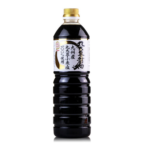 日本酱油丸江丸大豆浓口酱油刺身三文鱼酿造酱油1L家用调味 - 图3
