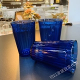 Ikea Ikea Blue Vadan Glass Homeving Cup Cup Cup Fruity Milk Cup 504.698,58