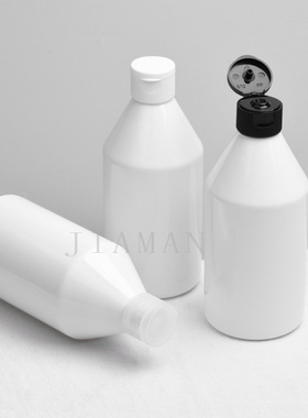 300ml白色塑料乳液瓶PET瓶