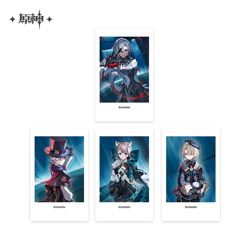 正版原神周边满赠徽章拍立得明信片嘉年华合影棒收藏卡万叶钟离