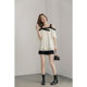 Summer Oversized Short Sleeve Boat Collar Shirt Tops ຂອງແມ່ຍິງ