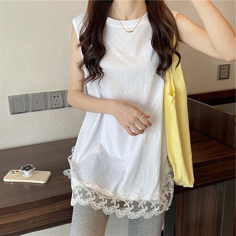 秋冬款胖mm300斤大码卫衣叠穿打底衫女蕾丝拼接宽松背心上衣ins潮,淘宝优惠券,粉丝福利购,淘宝优惠卷