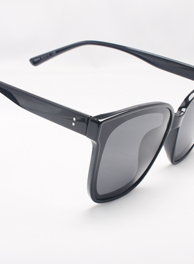 墨镜个性风黑色方框街拍太阳镜