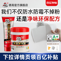 De High Tonic Wall Paste Wall Patched White Mildew Resistant Moisture Resistant Putty Powder Interior Wall Leather Crack Repair