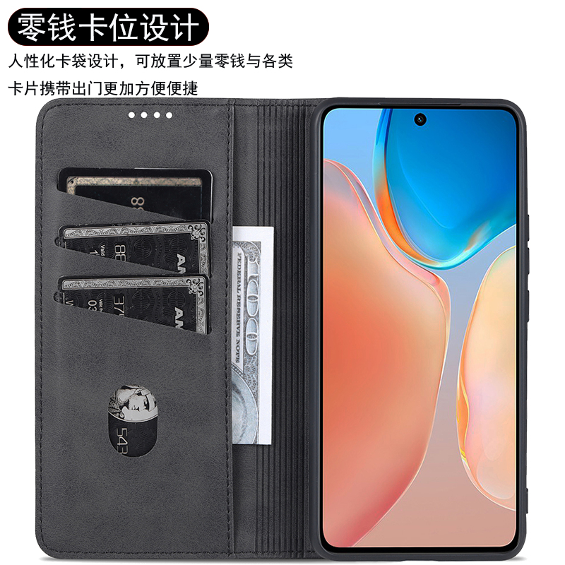 适用OPPO Reno11手机壳9Pro翻盖8磁吸+皮套reno2 2Z 3Pro 4SE保护套6 7SE 5k ACE2全包10X倍变焦版lite男女T-图1