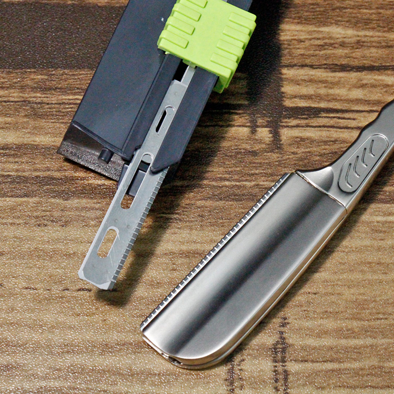 Japanese Feather Hairdressing Blade Grid Safety